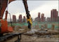 Maxila móvel do Pulverizer concreto hidráulico de HITACHI EX210 EX200 para a demolição de construção