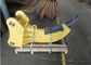 Pata material do estripador da máquina escavadora da resistência de desgaste para KOBELCO SK200-8 SK210