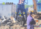 Máquina escavadora de 30 toneladas de 20 toneladas Demolition Shear da tesoura móvel da sucata