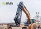 Demolição de aço material forte do veículo da economia de Hydraulic Shear Energy da máquina escavadora