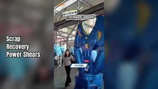 Escavadeira Teyun corta recuperação de sucata de produtividade máxima