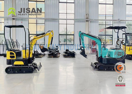 De 2 toneladas de 1.5 toneladas de 1 toneladas de Mini Digger Bagger Hydraulic Crawler Excavator com acessório