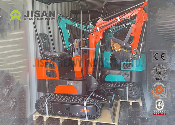 De 2 toneladas de 1.5 toneladas de 1 toneladas de Mini Digger Bagger Hydraulic Crawler Excavator com acessório