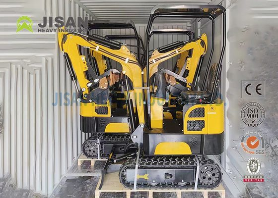 De 2 toneladas de 1.5 toneladas de 1 toneladas de Mini Digger Bagger Hydraulic Crawler Excavator com acessório