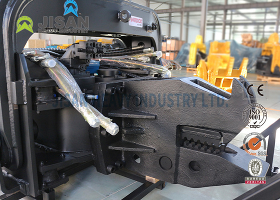 Máquina escavadora Mounted Pile Hammer Max Extracting Stroke de Max Depth 20m 2m 20-30hz
