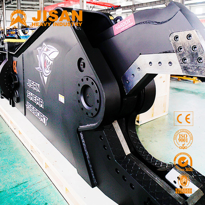 Demolição de Scrap Cutting Shear 70 Ton Hydraulic For Steel Structure da máquina escavadora Pc700 acessível