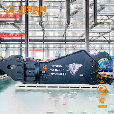 Jogo de ferramentas 55 Ton Excavator Attachment Demolition Shear para a sucata móvel da construção