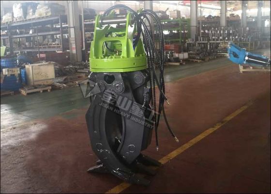 O tipo liso log hidráulico luta a máquina escavadora apta PC120 PC130 PC160 de