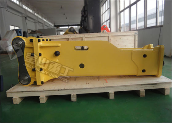 Tipo superior disjuntor concreto hidráulico do silêncio da caixa para  Mini Excavator Jackhammer PC120 PC150