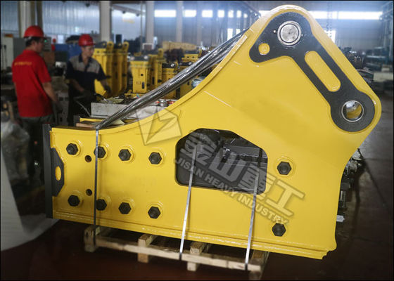 Tipo lateral disjuntor hidráulico da rocha