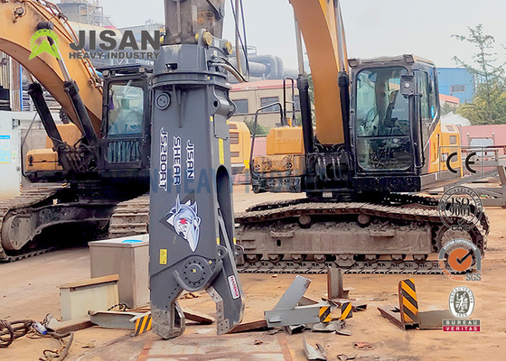 Serviço OEM ODM Excavador Hidráulico de aço de corte de qualidade preço da fábrica Teyun Tycs450rt de corte hidráulico para corte
