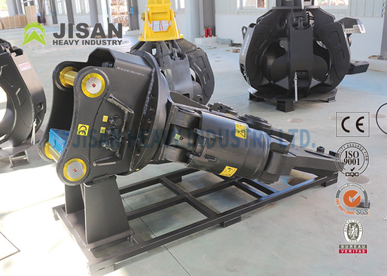 Excavadora Tesoura hidráulica Jaw Pc200-7 Excavadora Tesouras de demolição Vevor Duplo cilindro Ferramenta hidráulica de corte de sucata de metal