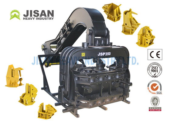 Vibratório Pile Drive Marteladora Bit Set Excavator Venda OEM ODM Serviço CE SGS Qualidade Novo Produto Pile Drive Hidráulico