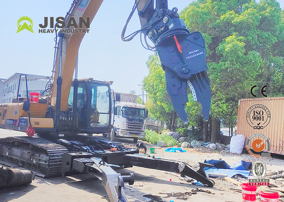 Excavadora Jisan Demolição Tesouras de aço de ferro duro Tesouras de sucata Fortaleza Para venda Automóveis Máquina de desmontagem