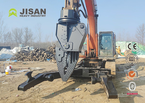 Pc310lc-5 Hydraulic Steel Shear Excavator Demolição Shear Excavator For Sale Rotating Scrap Shears Carrinho de carro E