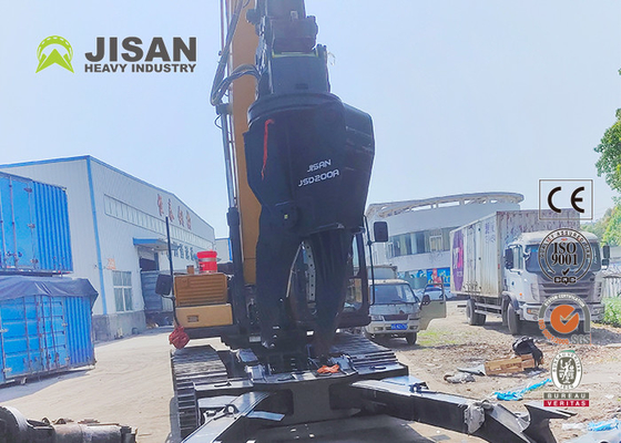 Pc310lc-5 Hydraulic Steel Shear Excavator Demolição Shear Excavator For Sale Rotating Scrap Shears Carrinho de carro E