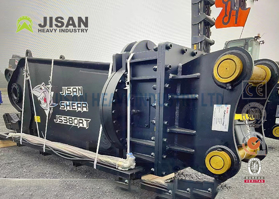 Bauma China 2024 Booth No. E4.530 Jisan Eagle Power Hardox Steel Metal Shear para fixação