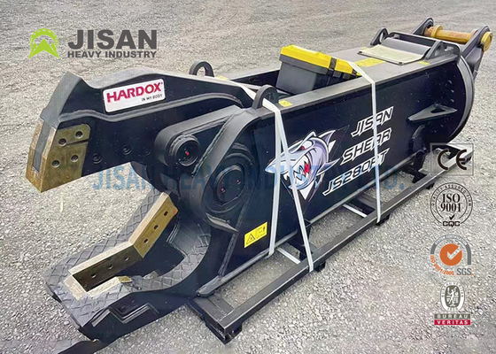 Bauma China 2024 Booth No. E4.530 Jisan Eagle Power Hardox Steel Metal Shear para fixação