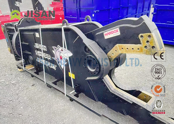 Bauma China 2024 Booth No. E4.530 Jisan Eagle Power Hardox Steel Metal Shear para fixação