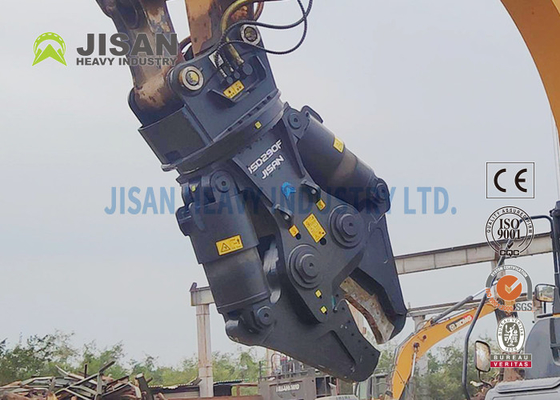 JSD280F Tesouras de metal de escavadeira Ajuste simples da cabeça para máxima eficiência na reciclagem de material de concreto