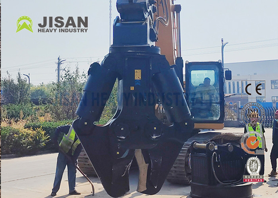 JSD280F Tesouras de metal de escavadeira Ajuste simples da cabeça para máxima eficiência na reciclagem de material de concreto
