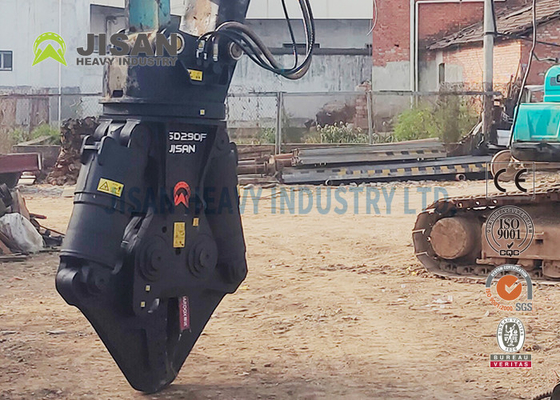 JSD280F Tesouras de metal de escavadeira Ajuste simples da cabeça para máxima eficiência na reciclagem de material de concreto