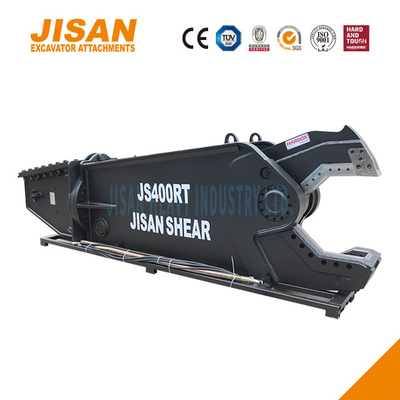 JS430RT Tesouras de metal de escavadeira para corte de ferro, aço e outros materiais com instalação de braço de 40 a 50 toneladas