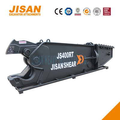 JS430RT Tesouras de metal de escavadeira para corte de ferro, aço e outros materiais com instalação de braço de 40 a 50 toneladas