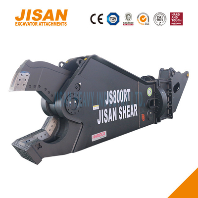 JS800RT Excavador Tesouras de metal fácil substituição da lâmina e resistente ao desgaste de aço para a máxima resistência