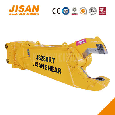 Tesouras de Metal para Escavadeira Potentes Rotação de 360 Graus 800T Força de Corte Válvula de Velocidade Aço Resistente ao Desgaste Máxima Eficiência