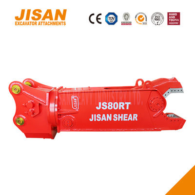 Tesouras de Metal para Escavadeira Potentes Rotação de 360 Graus 800T Força de Corte Válvula de Velocidade Aço Resistente ao Desgaste Máxima Eficiência