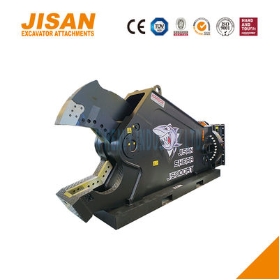 Tesouras de metal para escavadeira JS800RT com rotação de 360 graus e suporte de faca de alta resistência para locais de demolição industrial