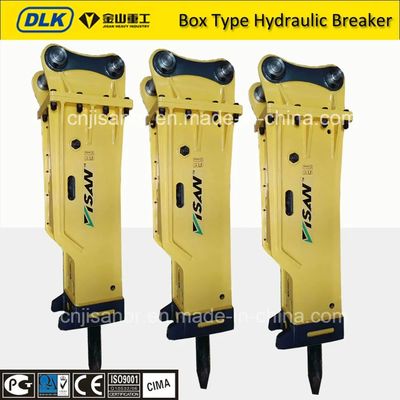 Quebra-cabeça hidráulica de rocha altamente durável para demolição e construção de escavadeiras