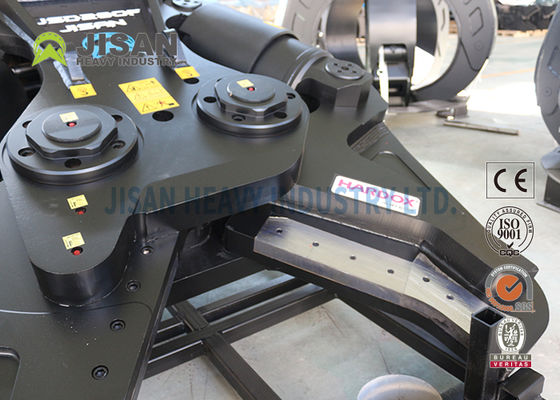 Tesouras de metal para escavadeira JISAN com motor de rotação hidráulica de 360 graus, potência forte e longa durabilidade