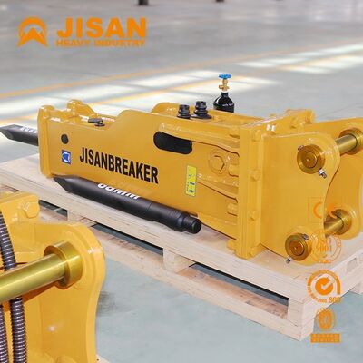 JISAN 20ton Construção Máquina Excavadora Anexo Hydraulic Breaker Martelo com motor Core de alta potência