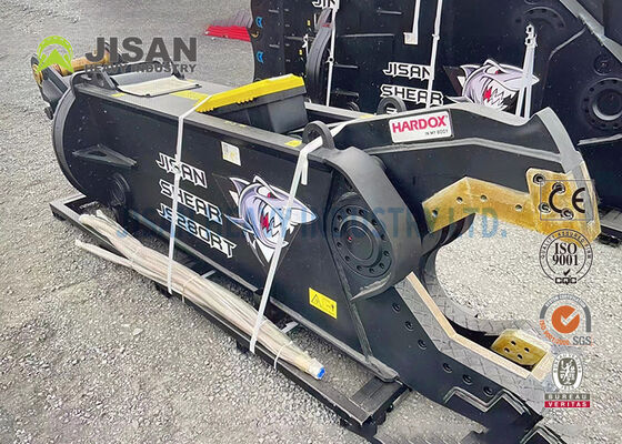 Motor de cisalhamento hidráulico para escavadeiras Novo estado de sucata de metal de demolição de cisalhamento CE certificado para escavadeiras de 40 toneladas