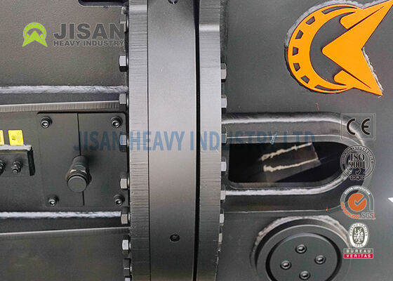 Tesouras de metal de escavadeiras pesadas para corte de metais ferrosos, sucata de alumínio e processamento de materiais de demolição industrial
