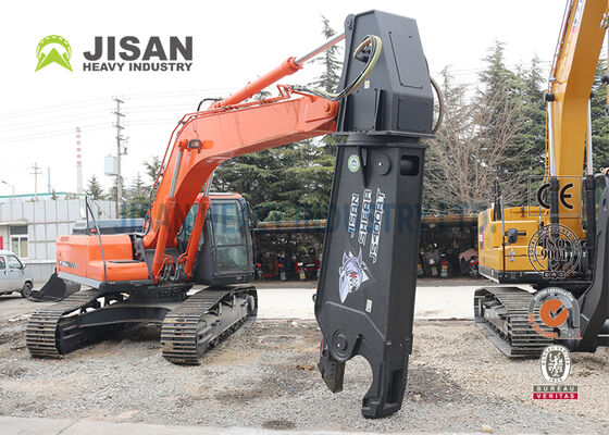 Tesoura de Metal para Escavadeira em Aço Resistente ao Desgaste Hardox 450 com Rotação de 360 Graus para Instalação em Braço de 40-50 Toneladas