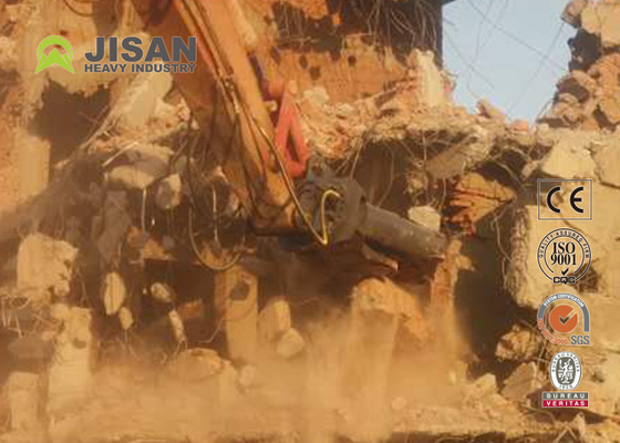 Máquina de corte da tesoura de 20 Ton Excavator Use Hydraulic Metal para a construção