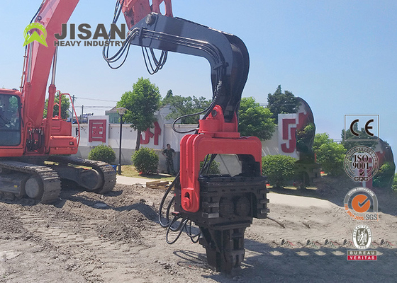 Máquinas escavadoras grandes de Vibratory Hammer In do motorista de pilha da folha da máquina de perfuração da pilha do poder