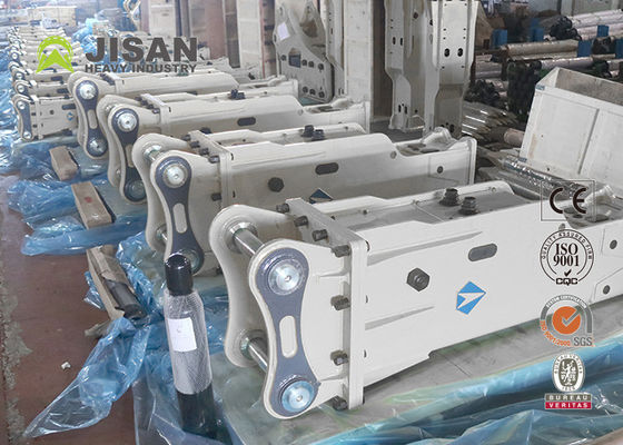 Tipo superior disjuntor concreto hidráulico do silêncio da caixa para  Mini Excavator Jackhammer PC120 PC150