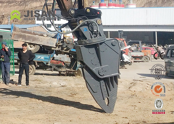 Máquina escavadora concreta Demolition Shear do triturador, tesouras de corte hidráulicas da sucata do carro