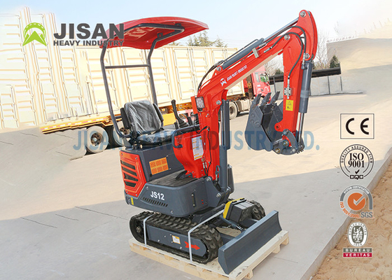 Pelle novo 1 Ton Mini Excavators, cauda zero micro Mini Excavator