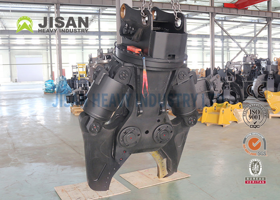 A máquina escavadora cortada de aço Metal Shears Hydraulic utiliza ferramentas o carro dobro acessível do corte do cilindro