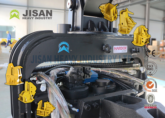 Máquina escavadora Pile Driver da imprensa hidráulica do serviço do Odm do Oem, martelo vibratório da movimentação da pilha
