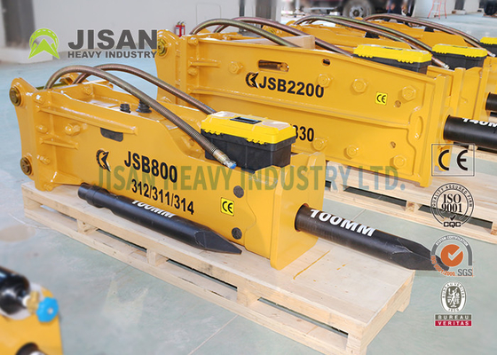 Moedor Drum Cutter Hammer da rocha de Okada Ub11 Mini Excavator Hydraulic Breaker Hmb 750 Sy35c