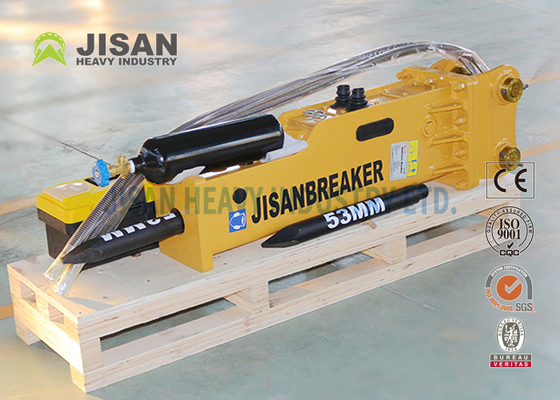 Máquina escavadora de grande resistência Rock Crusher do aço de liga 1,2 medidores