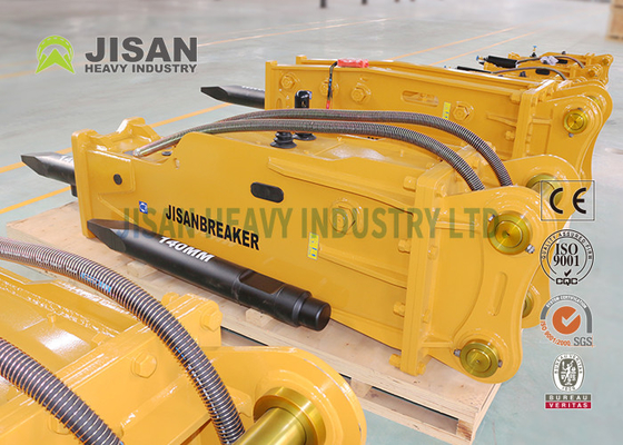 Máquina escavadora durável Soosan Mini Hydraulic Breaker Cushions Chisel para bocados do martelo da rocha