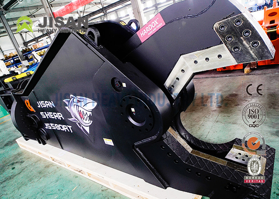 Triturador hidráulico Eagle Shear Scrap Steel Eagle da demolição de Sf que corta a máquina do metal pesado