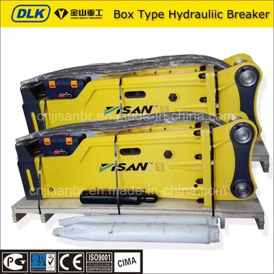 Quebra-cabeça hidráulica de rocha altamente durável para demolição e construção de escavadeiras